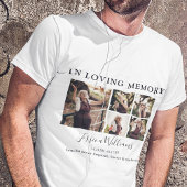 In liefdevolle herinnering | 9 Fotocollage | geden T-shirt