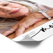 In liefdevolle herinnering aan een prachtige mam T Poster (Hoek)