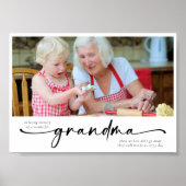 In liefdevolle herinnering aan een prachtige oma T Poster (Voorkant)