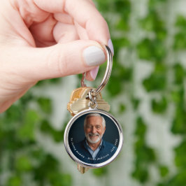 In liefdevolle herinnering begrafenisgeschenk sleutelhanger