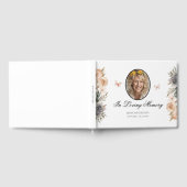 In liefdevolle herinnering bloemenfoto gastenboek (Volledig)