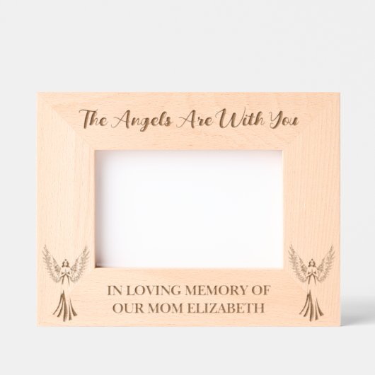 In liefdevolle herinnering | De Engelen zijn bij j Gegraveerde Lijstjes (Voorkant)