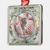 In liefdevolle herinnering - Dog Photo Pet Memoria Metalen Ornament (Links)