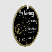 In liefdevolle herinnering Dood Jubileum Man Ornament (voorkant)