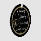 In liefdevolle herinnering Dood Jubileum Ornament (voorkant)