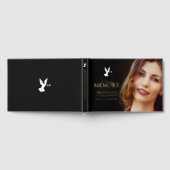 In liefdevolle herinnering dove rode roos begrafen gastenboek (Volledig)