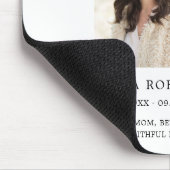 In liefdevolle herinnering Elegant Script Memorial Muismat (Hoek)