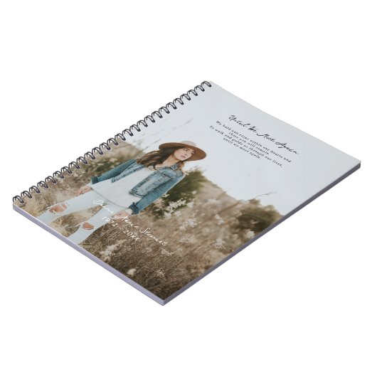 in liefdevolle herinnering | Foto Memorial Gastenb Notitieboek (Linkerzijde)