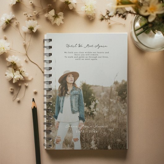 in liefdevolle herinnering | Foto Memorial Gastenb Notitieboek