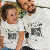 in liefdevolle herinnering | Foto Memorial Service T-shirt