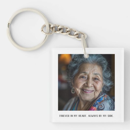 In liefdevolle herinnering | Foto van Memorial Kee Sleutelhanger (Voorkant)