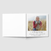 In liefdevolle herinnering Fotobegrafenis 12x12 Gastenboek (Volledig)