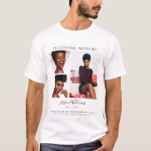 In liefdevolle herinnering | Fotocollage | gedenkt T-shirt (Voorkant)