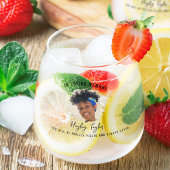 in liefdevolle herinnering | Geborsteld Effect Fot Wijnglas Zonder Voet