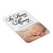 in liefdevolle herinnering | Gedenkmagneet Magneet (Rechterzijde)