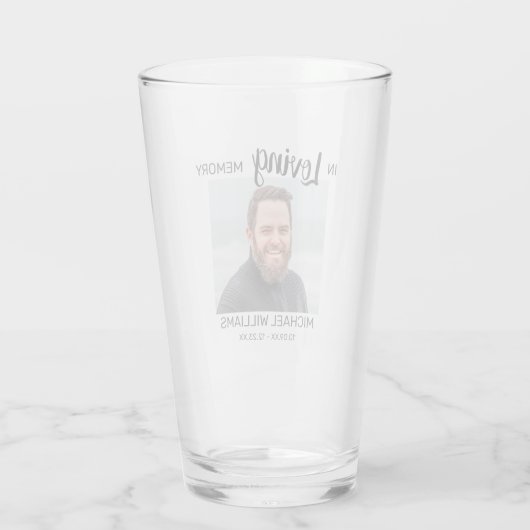 In liefdevolle herinnering | Gedenkteken gepersona Glas