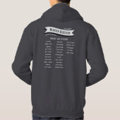 In liefdevolle herinnering, Glas in lood Memorial, Hoodie (Achterkant)