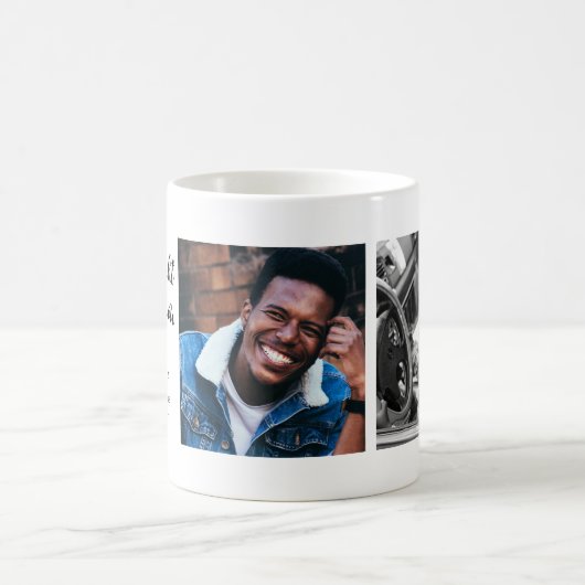 in liefdevolle herinnering | Hand beletterde twee Koffiemok (Center)