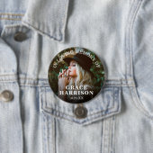 In liefdevolle herinnering | Herdenkingsfoto Ronde Button 7,6 Cm (In situ)