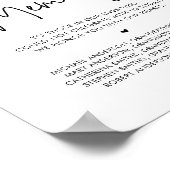 In liefdevolle herinnering, huwelijksherdenkingsli poster (Hoek)