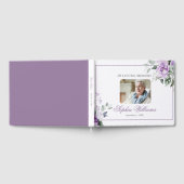 In liefdevolle herinnering Lavendel Bloemen Gastenboek (Volledig)