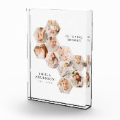 In liefdevolle herinnering Memorial Modern Collage Fotoblokken (Rechts)