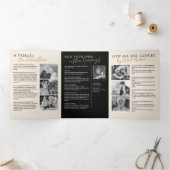 In liefdevolle herinnering Modern 14-foto elegant  Drieluik Programma (Binnen)