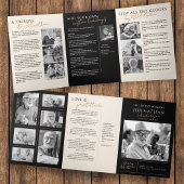 In liefdevolle herinnering Modern 14-foto elegant  Drieluik Programma