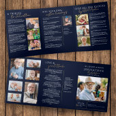 In liefdevolle herinnering Modern 14-foto elegant  Drieluik Programma