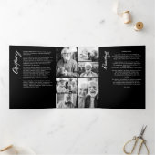 In liefdevolle herinnering Modern Memorial 7-foto  Drieluik Programma (Binnen)