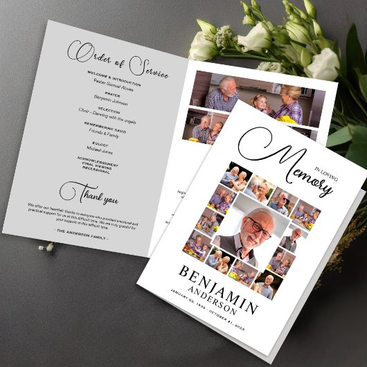 In liefdevolle herinnering Overlijdensbericht Foto Programma