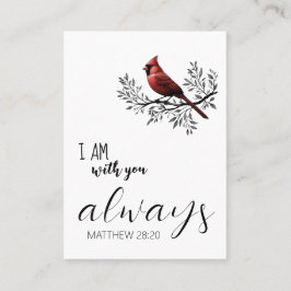 In liefdevolle herinnering: Rode Kardinaal Begrafe Visitekaartje