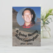 In liefdevolle herinnering Seagull Lake Mountains  Kaart (Staand voorkant)