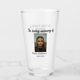 In liefdevolle herinnering van add naam gedenkteke glas