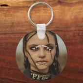 In liefdevolle herinnering van add naam gedenkteke sleutelhanger (Achterkant)