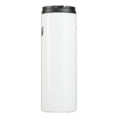 In liefdevolle herinnering van add naam gedenkteke thermosbeker (Achterkant)