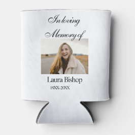 In liefdevolle herinnering van begrafenis houden n blikjeskoeler