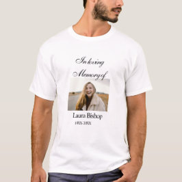 In liefdevolle herinnering van begrafenis houden n t-shirt
