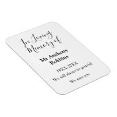 In Liefdevolle herinnering van naam begrafenis her Magneet (Rechterzijde)