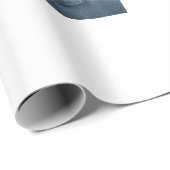 In liefdevolle herinnering van naam jaar foto mode cadeaupapier (Rol Hoek)