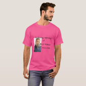 In liefdevolle herinnering van naam jaar foto mode t-shirt (Voorkant volledig)