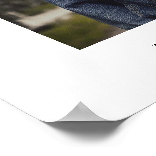 In liefdevolle herinnering Viering van het leven W Poster (Hoek)