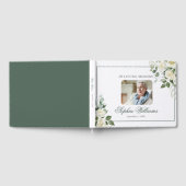 In liefdevolle herinnering White Floral begrafenis Gastenboek (Volledig)