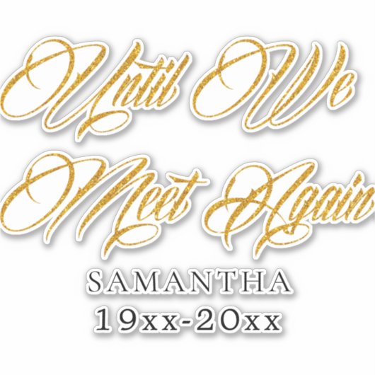 in liefhebbend geheugen Aangepaste autowrakken Sticker (Voorkant)