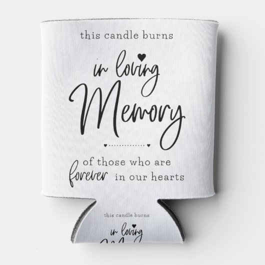 In liefhebbend geheugen blikjeskoeler (Voorkant)