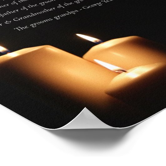 In liefhebbend geheugen poster (Hoek)