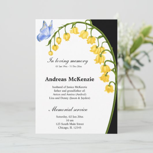 In liefhebbend geheugen programmakaart (Staand voorkant)