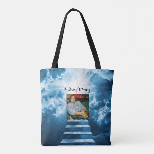 In liefhebbend geheugen tote bag (Achterkant)
