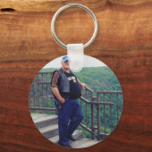 In liefhebbend geheugen van papa sleutelhanger (Voorkant)