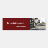 In liefhebbend Memory bumper sticker (Voorkant)